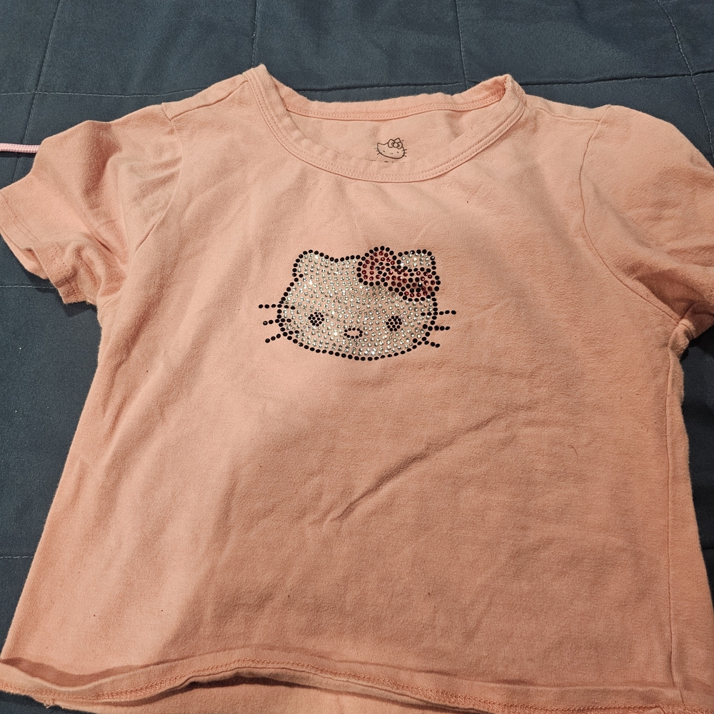 Hello Kitty Peach T-Shirt for Kids